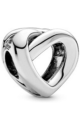 felicitous silver knotted heart Pandora baby charm